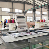 Machine informatisée de fabrication de logo unique à bas prix 12 15 aiguilles machines à broder pour la broderie de conception d'étiquettes nominatives