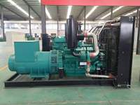Groupe électrogène diesel 800KW 1000KW à faibles émissions de vibrations, fonctionnement continu pour l'alimentation de secours des usines industrielles