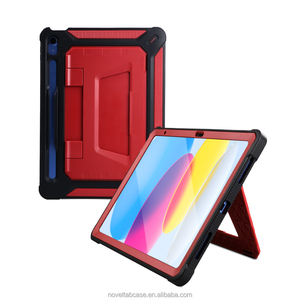 Nouvelle coque robuste pour <span class=keywords><strong>iPad</strong></span> A16 2026 avec poignée et support pliable - Product Image 1