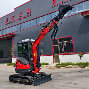 Mini-excavatrice sur chenilles de 3,5 tonnes, moteur Cummins, haute efficacité, compacte, pour usage domestique, projets de bricolage en extérieur, piscine, multifonctionnelle, avec tarière et ripper - Product Image 5