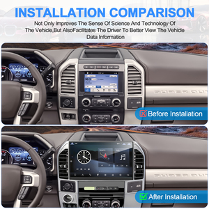 NaviHua รุ่นใหม่ อัปเกรดสำหรับ Ford F150 Raptor ปี 2015-2020 หน้าจอสัมผัส 14.6 นิ้ว มัลติมีเดีย Android เครื่องเล่น DVD ในรถยนต์ วิทยุ จอภาพในรถยนต์ รองรับ Carplay - Product Image 3