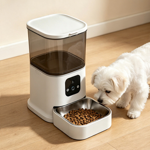 Pet Automatic Feeder Automatische Voerbak Smart Pet Feeders With Cameras ODM Custom Logo Supported Pet Supplies - Product Image 1