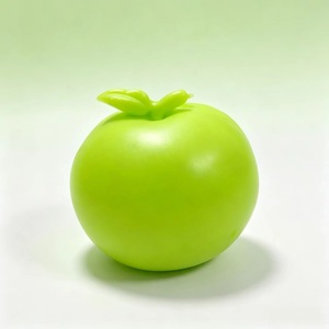 Juguete Blandito de Manzana Verde, Bloques de Construcción Moldeables de TPR, Bola Antiestrés de Compresión Lenta para Niños y Adultos, Alivio del Estrés - Product Image 6