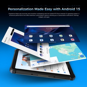 Oukitel RT3 Plus 8inch Android 15 Rugged Tablet <b>PC</b> Big Battery 11000mAh 4+128GB IP68 Waterproof Pad 16MP Main <b>Camera</b> NFE Tablet - Product Image 5