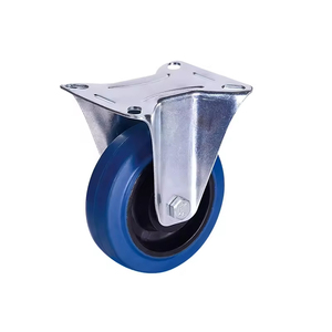 Gummi-Lenkrolle mit Bremse 75/85/125/160/200mm, Industriell, Schwenkbar, Schwerlast, Belastung 230kg, Wagen-Gummirolle - Product Image 6
