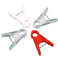 Pinces de fixation pour plantes suspendues de jardin (concombres et tomates), pinces de maintien pour vignes, clips de fixation en plastique pour légumes de serre - Vente en gros