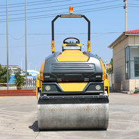 Compacteur routier hydraulique complet de 2 tonnes, directement de l'usine, pour les travaux de construction et de pavage routier