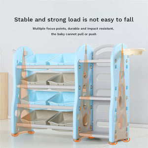 Armoire de rangement en plastique pour enfants, 10 pièces, haute qualité, rangement des couleurs de bébé, tiroir, étagère pour enfants - Product Image 5