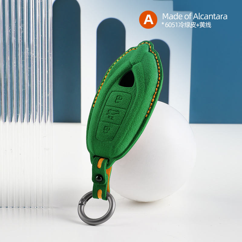 #6051 Cold Green+White Stitching