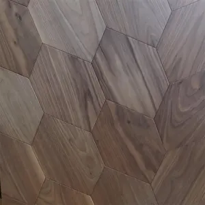 Select Top grade unfinished T&G joint Click American Black Walnut solid wood flooring Parquet Engineered Floor