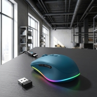 Souris de jeu sans fil haute performance, ergonomique, rétroéclairée RGB, pour ordinateur portable, vente en gros, pas cher, 16000 DPI, souris filaire, souris de jeu