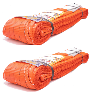 1T ~ 12T fábrica de eslinga de poliéster, tamaño y color personalizados, eslinga de elevación, elevación dúplex para elevación de carga, tracción variada de servicio pesado - Product Image 6