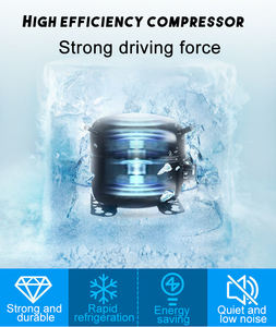 Congélateur commercial à porte vitrée incurvée Rebirth, vitrine de présentation de crème glacée, réfrigérateur de <span class=keywords><strong>bar</strong></span> avec congélateur, réfrigérateur Pepsi d'<span class=keywords><strong>occasion</strong></span> - Product Image 3