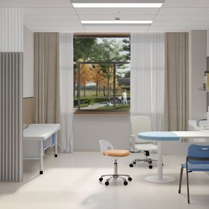 Table d'examen médical en acier au carbone avec coffre pour patients, idéale pour cliniques et hôpitaux, à prix abordable - Product Image 4