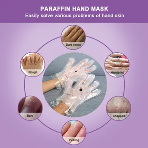 Paraffin Wax Hand Mask Wholesale Home Spa Quick Heat Manicure And Foot Paraffin Wax Hand Mask Moisturizing Gloves