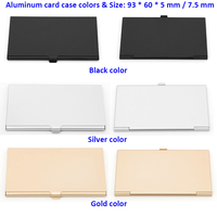 Dompet Kartu Aluminium Hadiah Bisnis Promosi untuk Bingkisan Natal dan Tahun Baru