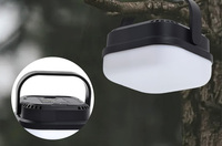 Mini Kare Beyaz Işık Kamp Lambası Döndürülebilir Klipsli USB Tip C Şarj Edilebilir Taşınabilir Cep Lambası Çadır İçin
