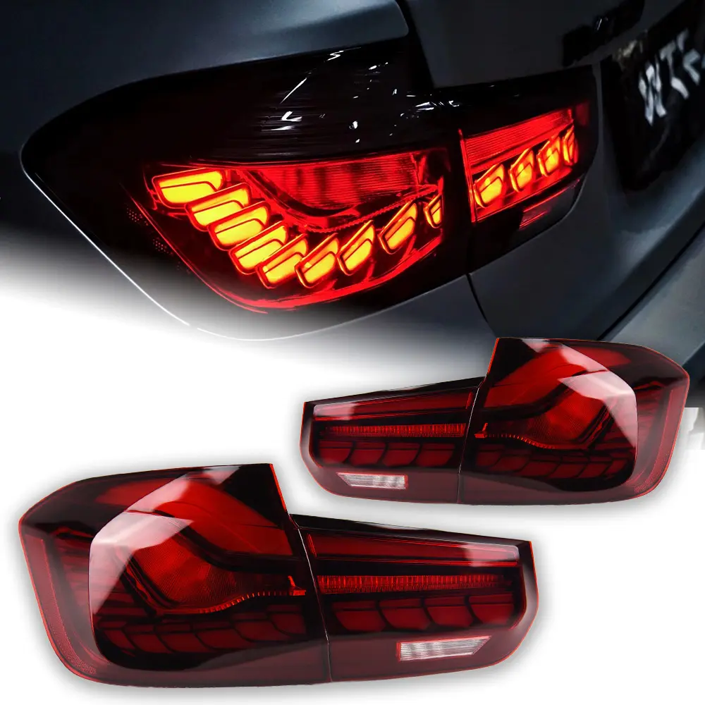 Car Lights for BMW F30 F35 Led Tail Lamp F80 M3 318i 320i 325i 330i 335 340i Tail Light Rear Stop Brake Reverse Auto Accessories