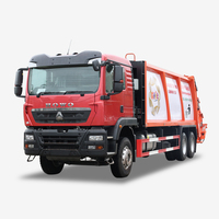 Camion compacteur de déchets municipaux Howo 16 m³ pour l'exportation
