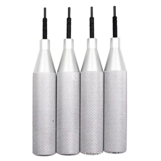 Newest 4PC Silver/Golden Car ECU Cover Open Tool ECU Helper for FGTECH KTM100 for Car Repair ECU Cover Tool