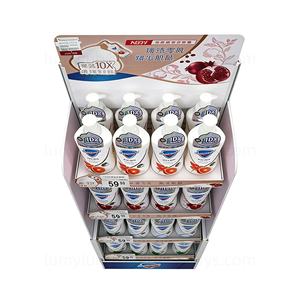 Étagères de présentation de shampooing en métal 3 en 1 sur pied avec étagères en panneaux perforés en PVC Marchandises pour produits de douche Supermarché - Product Image 5