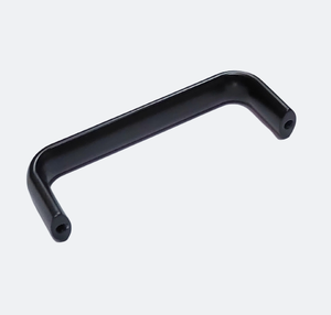 Poignée solide pour porte de four électrique résistante aux hautes températures, en alliage d'aluminium/bakélite, de forme elliptique - Product Image 2