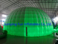 Tente gonflable Igloo, m, diamètre de 8m, dôme pour chapiteau, de couleur grise