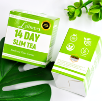 Chinaherbs Thé minceur sans gluten et sans sucre, certifié GMP, pour brûler les graisses et aplatir le ventre en 14 jours, thé vert Th Minceur