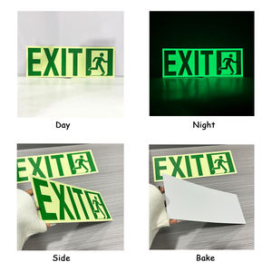 سلامة النار Photoluminescent ، مخصصة PVC سلامة الإجلاء في حالات الطوارئ مضيئة - Product Image 2