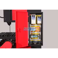 Machine à scier à ruban verticale LF-33-25-50S la plus vendue |   Moteur à commande manuelle 3,0 kW, haute productivité, certifié CE pour le métal