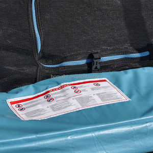 Zoshine Trampolin für Draußen Oval mit UV-getesteten Extra Dicken Polstern und Netz Einfache Montage Familien-Fitness Extra Großes Trampolin - Product Image 5