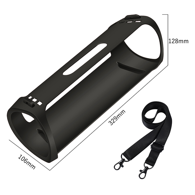 Silicone Protective Travel Portable Speaker Carry Bag Cover for Sony SRS XB43 Speaker