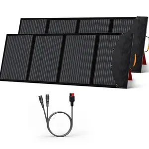 便携式柔性太阳能电池板220 X2太阳能电池板太阳能系统离网1800W 2400W太阳能发电机