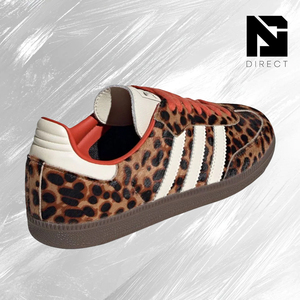 <span class=keywords><strong>Adidas</strong></span> Wmns Samba Og 'cheetah Pack - Rojo Usado' Zapatos de Skateboard Elegantes <span class=keywords><strong>para</strong></span> Mujer, Zapatillas de Moda - Product Image 3