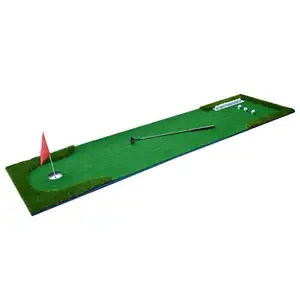 Kapalı yapay çim yeşil toptan golf uygulama mat koyarak ucuz fiyat ile