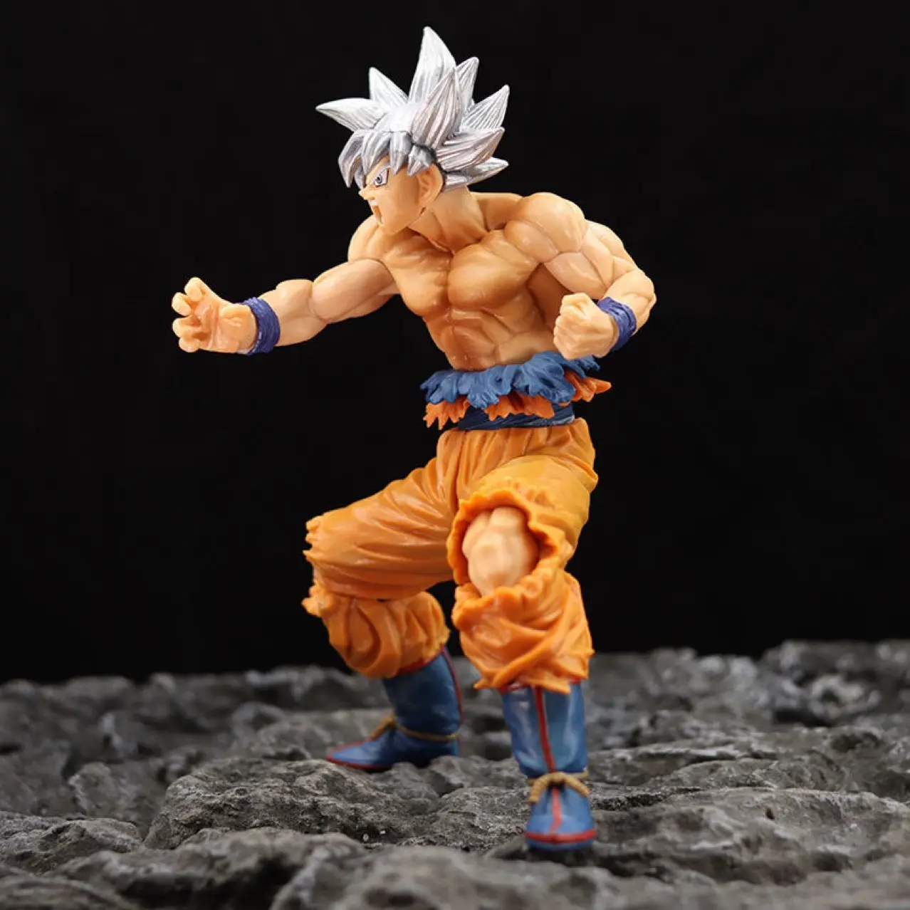 Figuras de acción genuinas de la serie ban-dai DragonBall, Son Goku, producto terminado, modelo de Juguetes