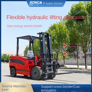 Camión apilador Songjia 2 3 de nueva energía, litio-ácido, de cuatro ruedas, para carga y descarga, 5 años de garantía, 40 km/h - Product Image 5