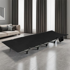 Лидер продаж, детская кроватка с алюминиевым каркасом для кемпинга, портативная складная кровать для спорта на открытом воздухе и чрезвычайных ситуаций - Product Image 1