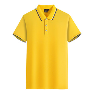 Uniformes de trabajo personalizados con logotipo bordado e impresión para negocios polos de manga corta para hombres - Product Image 6
