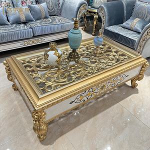 Sofás Grandes 2022, Sofá de Madera Antiguo Estilo Maharajá, Juego de Sofás Reales Estilo Victoriano para Sala de Estar, Sofá de Lujo para el Hogar - Product Image 5