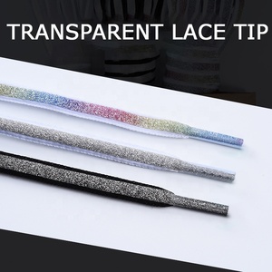 Alta luce bagliore nel buio luminoso fluorescente forma rotonda scintillante Sneakers lacci delle scarpe semicerchio riflettente lacci delle scarpe - Product Image 4