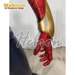Figura de acción de <span class=keywords><strong>Marvel</strong></span> <span class=keywords><strong>Legends</strong></span>, estatua de <span class=keywords><strong>Iron</strong></span> Spider-<span class=keywords><strong>Man</strong></span> de tamaño real, estatua de resina, escultura coleccionable de Spider-<span class=keywords><strong>Man</strong></span> - Product Image 5