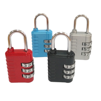 YH3677 Cadenas à combinaison à 3 chiffres pour sac à dos, bagages, boîte aux lettres, armoire, porte d'entrepôt résistant aux intempéries - Cadenas mécanique