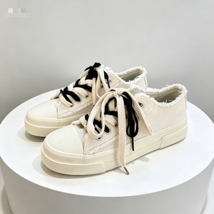 Chaussures en toile légères et tendance pour hommes <span class=keywords><strong>All</strong></span> Stars, respirantes, à lacets, semelle extérieure en caoutchouc, décontractées, pour la marche et le travail, augmentant la taille - Product Image 4