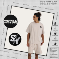 T-shirt graphique streetwear surdimensionné en coton 100% 280G, personnalisé, effet vieilli et délavé, coupe ample à épaules tombantes, vente en gros