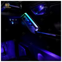 Kit d'éclairage d'ambiance intérieur 265 couleurs avec synchronisation musicale et contrôle par application pour Zenix D6, bande LED OEM 19-en-1 pour voiture