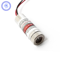 Module de Diode Laser rouge 9mm 650nm, Laser croisé de ligne à points réglable 50mw 3-5V