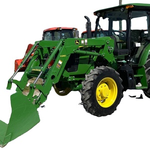 รถแทรกเตอร์ในฟาร์มมือสองจอห์นน์95hp จอห์นเดียร์พร้อมห้องโดยสารสภาพคุณภาพดี - Product Image 2