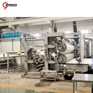 Nonwoven Spunlace Production Line Direct Process Parallel Spunlace for Wet Wipes with Two High Carding Machines