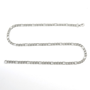 Stainless Steel Figaro Chain Necklace Gold Titanium Steel 3 1 Nk Thick Thin Chain Men Hip Hop Fashion Jewelry Gift - Product Image 5